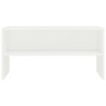 Meuble TV Blanc 80x40x40 cm Bois d’ingénierie 614272614272