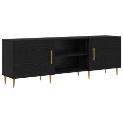 Meuble TV Chêne noir 150 x 30 x 50 cm Bois d'ingénierie 614275614275
