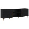 Meuble TV Chêne noir 150 x 30 x 50 cm Bois d'ingénierie 614275614275
