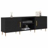 Meuble TV Chêne noir 150 x 30 x 50 cm Bois d'ingénierie 614275614275