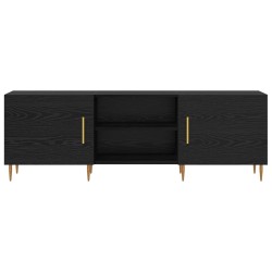 Meuble TV Chêne noir 150 x 30 x 50 cm Bois d'ingénierie 614275614275