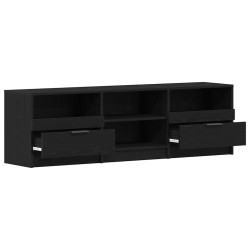 Meuble TV Chêne noir 150 x 33,5 x 45 cm Bois d'ingénierie 614278614278
