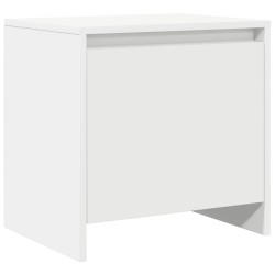Table de chevet blanc 45x34x44,5 cm bois d’ingénierie 614279614279