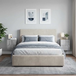 Cabinet de chevet mural 2 pcs Sonoma gris 34,5 x 33 x 40 cm 614282614282