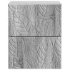 Cabinet de chevet mural 2 pcs Sonoma gris 34,5 x 33 x 40 cm 614282614282