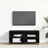 Meuble TV Noir 90 x 35 x 40,5 cm Bois d'ingénierie 614295614295