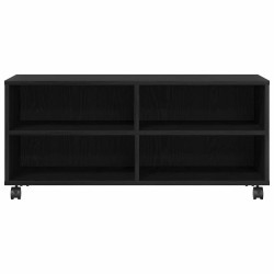 Meuble TV Noir 90 x 35 x 40,5 cm Bois d'ingénierie 614295614295
