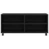 Meuble TV Noir 90 x 35 x 40,5 cm Bois d'ingénierie 614295614295