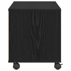 Meuble TV Noir 90 x 35 x 40,5 cm Bois d'ingénierie 614295614295