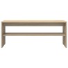 Meuble TV Chêne sonoma 100 x 40 x 40 cm Aggloméré 614296614296