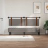 Tête de lit suspendue Taupe PU antique 614298614298