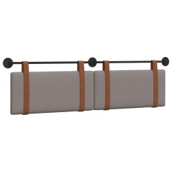Tête de lit suspendue Taupe PU antique 614300614300