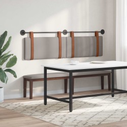 Tête de lit suspendue Taupe PU antique 614300614300