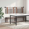 Tête de lit suspendue Taupe PU antique 614300614300