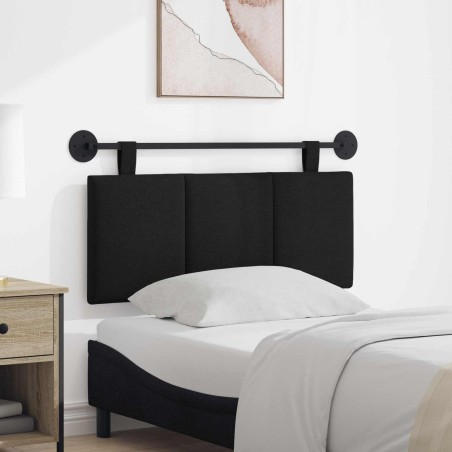 Tête de lit suspendue Noir tissu 614304614304