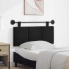 Tête de lit suspendue Noir tissu 614304614304