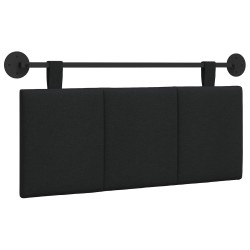 Tête de lit suspendue Noir tissu 614304614304