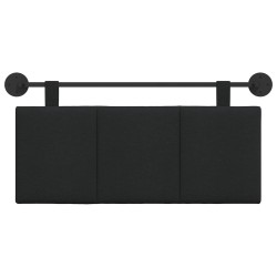 Tête de lit suspendue Noir tissu 614304614304
