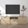 Meuble TV Chêne Sonoma 140x35x40 cm Bois d'ingénierie 614305614305