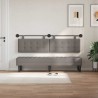 Tête de lit suspendue Avec lumière LED Taupe Tissu 614307614307