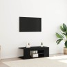 Meuble TV Chêne noir 90 x 39 x 30 cm Bois d'ingénierie 614308614308