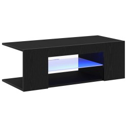 Meuble TV Chêne noir 90 x 39 x 30 cm Bois d'ingénierie 614308614308