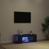 Meuble TV Chêne noir 90 x 39 x 30 cm Bois d'ingénierie 614308614308