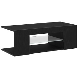Meuble TV Chêne noir 90 x 39 x 30 cm Bois d'ingénierie 614308614308