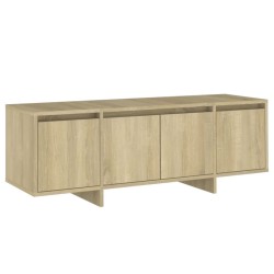 Meuble TV chêne sonoma 120x30x40,5 cm bois d'ingénierie 614314614314