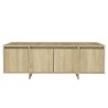Meuble TV chêne sonoma 120x30x40,5 cm bois d'ingénierie 614314614314