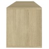 Meuble TV chêne sonoma 120x30x40,5 cm bois d'ingénierie 614314614314
