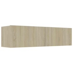 Meuble TV Chêne sonoma 120x30x30 cm Bois d’ingénierie 614319614319
