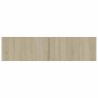 Meuble TV Chêne sonoma 120x30x30 cm Bois d’ingénierie 614319614319
