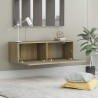 Meuble TV Chêne sonoma 100x30x30 cm Bois d’ingénierie 614324614324