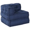 Unité de canapé modulaire 3 pcs Indigo Tissu 614330614330