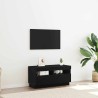 Meuble TV Chêne noir 80 x 35 x 40 cm Bois d'ingénierie 614333614333