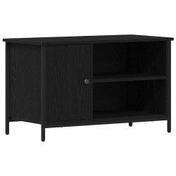 Meuble TV Chêne noir 80 x 40 x 50 cm Bois d'ingénierie 614334614334