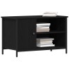 Meuble TV Chêne noir 80 x 40 x 50 cm Bois d'ingénierie 614334614334