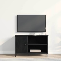 Meuble TV Chêne noir 80 x 40 x 50 cm Bois d'ingénierie 614334614334