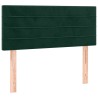 Tête de lit Vert foncé 80x5x78/88 cm Velours 614344614344