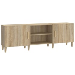 Meuble TV Chêne sonoma 150x30x50 cm Bois d'ingénierie 614347614347