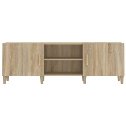 Meuble TV Chêne sonoma 150x30x50 cm Bois d'ingénierie 614347614347