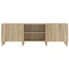 Meuble TV Chêne sonoma 150x30x50 cm Bois d'ingénierie 614347614347