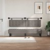 Tête de lit suspendue Taupe Tissu 614350614350