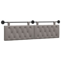 Tête de lit suspendue Taupe Tissu 614351614351
