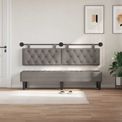 Tête de lit suspendue Taupe Tissu 614351614351