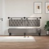 Tête de lit suspendue Taupe Tissu 614351614351