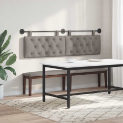 Tête de lit suspendue Taupe Tissu 614351614351