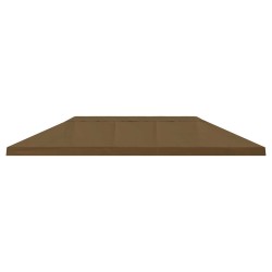 Housse de canopée de gazebo 6 x 3 m Taupe Polyester 190 614353614353