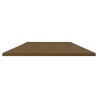 Housse de canopée de gazebo 6 x 3 m Taupe Polyester 190 614353614353